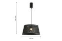 Подвес FAVOURITE Vimini 2 кв.м., 42х40х42 см, E27