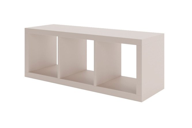 Изображение товара Стеллаж Калгари 3х1 из тамбурат кашемир 109,8х40,6х33 см