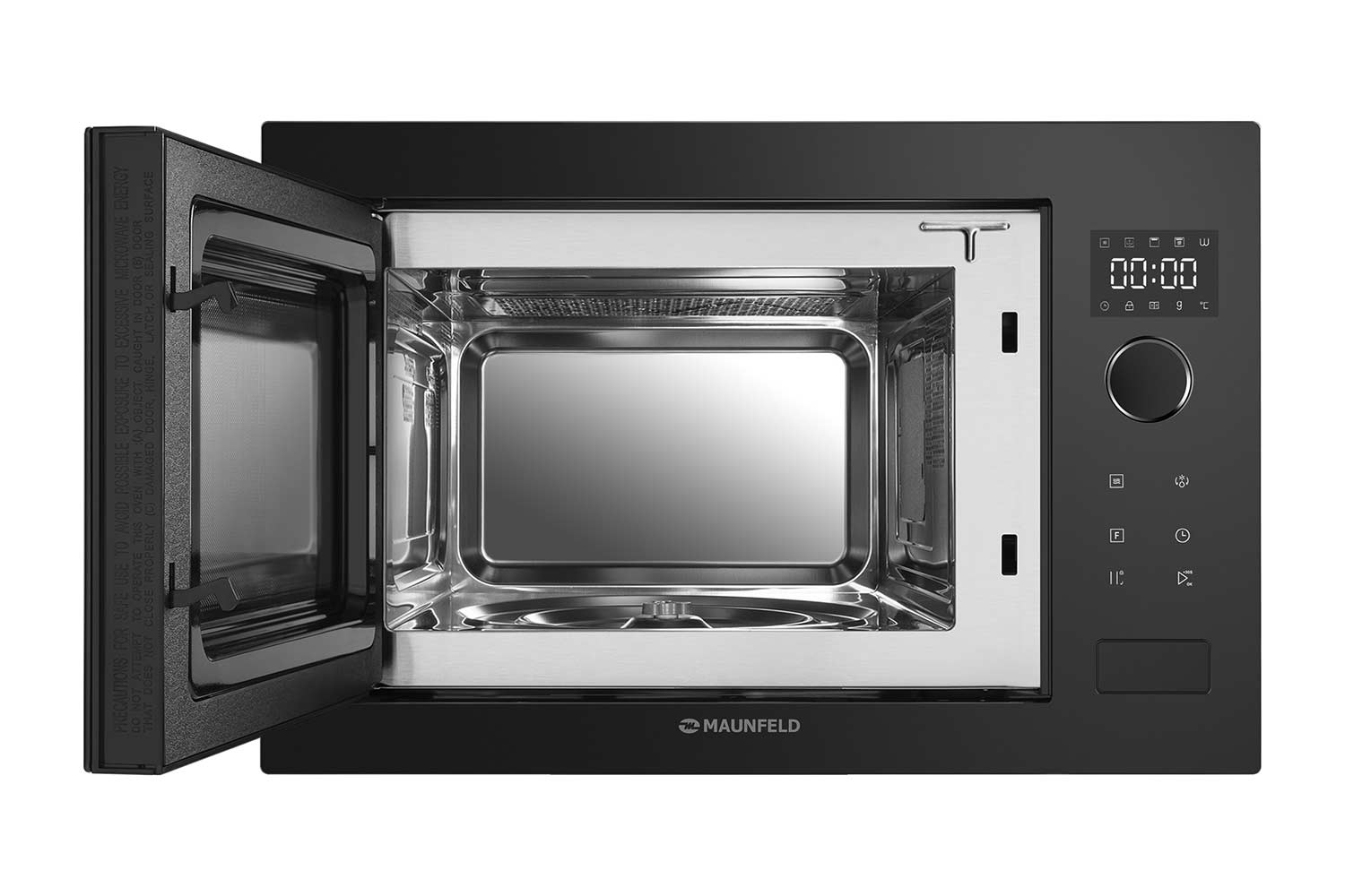 Микроволновая печь MAUNFELD XBMO251GB Matt, чёрный матовый 59.5х38.2х37 см