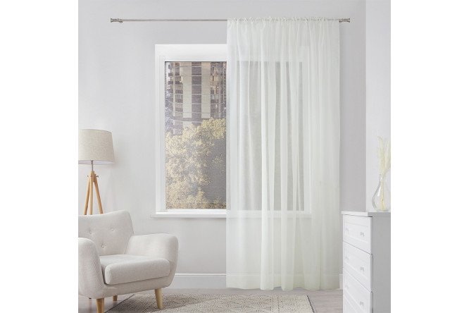Изображение товара Тюль MICASA Trudy 300х280 см, 1 шт., цвет экрю