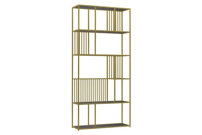 Изображение товара Стеллаж Soho металлический с керамическими элементами 90х192х30 см