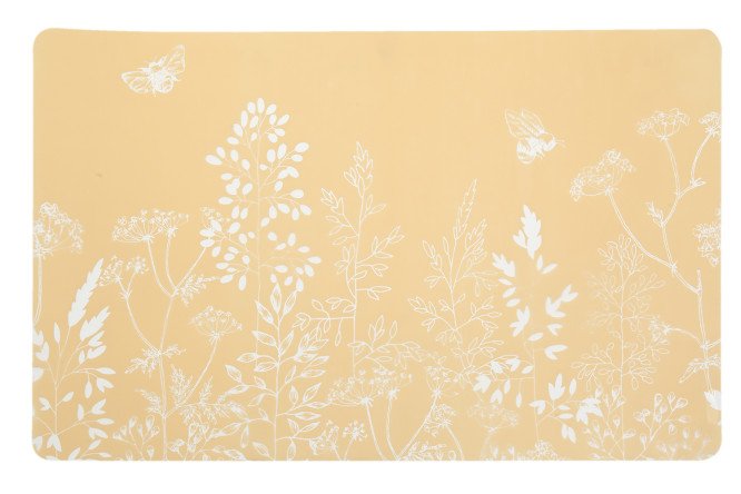 Изображение товара Индивидуальная салфетка Луг 43,5х0,3х28,5 см из ПВХ экрю