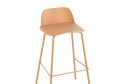 Барный стул Stool Group Mist 47х90х47 см, цвет сидушки жёлтый, ножек жёлтый