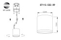 Светильник потолочный ST LUCE ST113.532.09 3 м², 8.8x7.5x8.8 см, LED