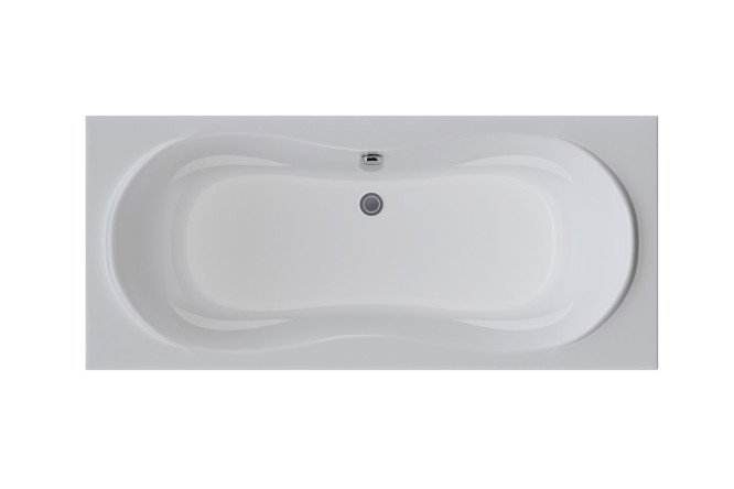 Изображение товара Современная ванна пристенная Dinamika Премиум 170x80 см для стильной ванной