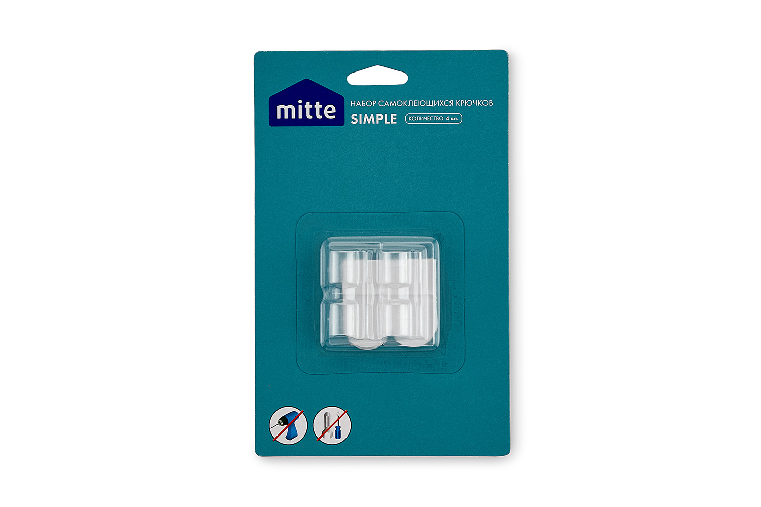 Набор крючков MITTE Simple