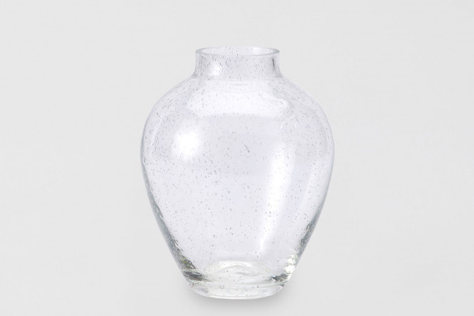 Изображение товара Ваза EVIS Виола-2 20.5 см из прозрачного стекла для цветов и декора