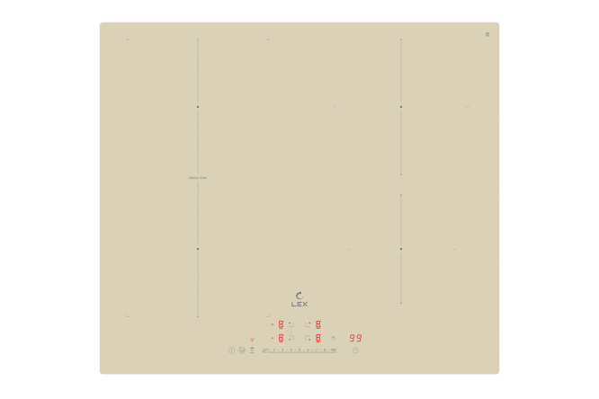 Изображение товара Индукционная варочная панель LEX Evi 641A I IV 59 см стеклокерамика 4 зоны