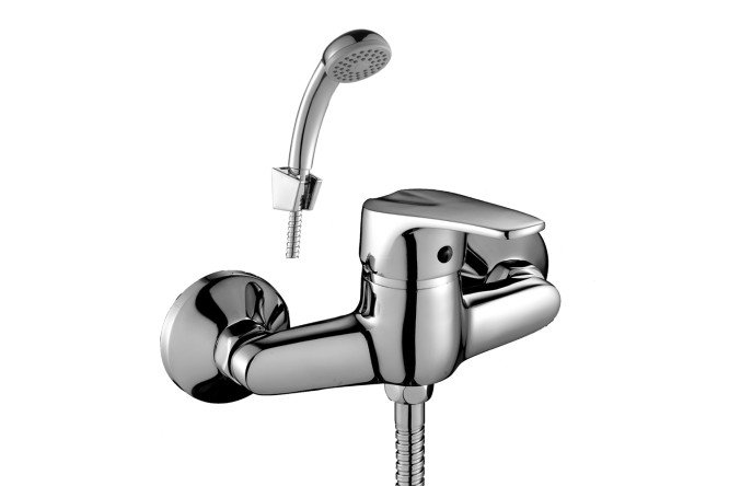 Изображение товара Смеситель для душа ROSSINKA SILVERMIX D40-41 латунь хром рычажный