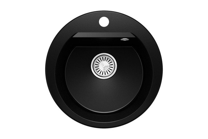 Изображение товара Врезная кухонная мойка POLYGRAN Atol-460 из искусственного камня 46х46х20 см