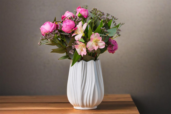 Ваза Mandarin decor Бутон 15 см, Керамика