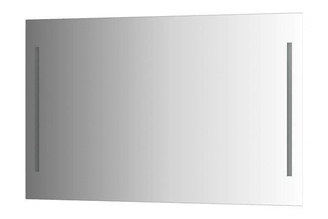 Изображение товара Зеркало настенное EVOFORM Lumline c 2-мя встроенными LUM-светильниками, BY 2020 120х75 см