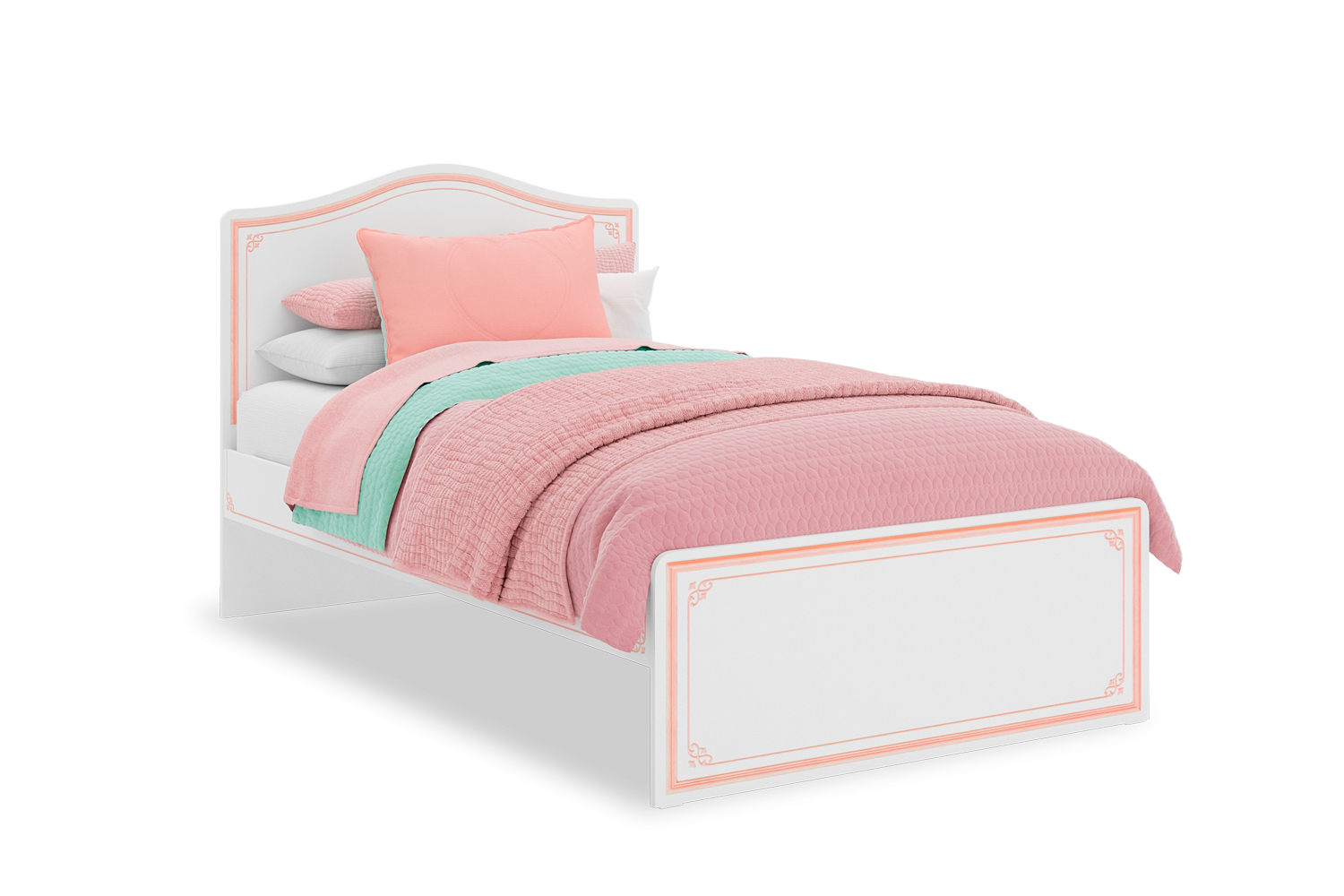 Кровать Selena Pink