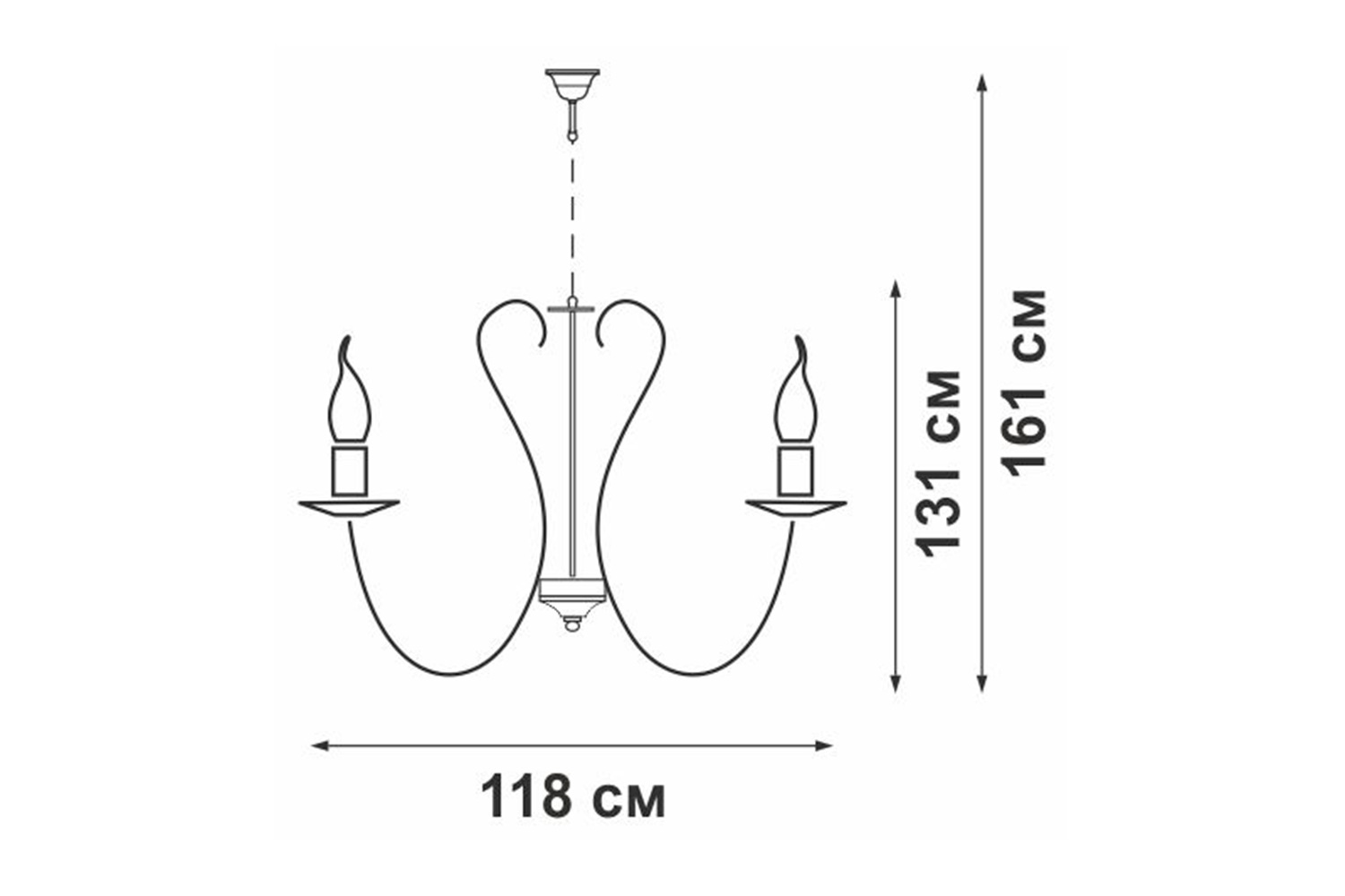 фото Люстра v1023/16 vitaluce