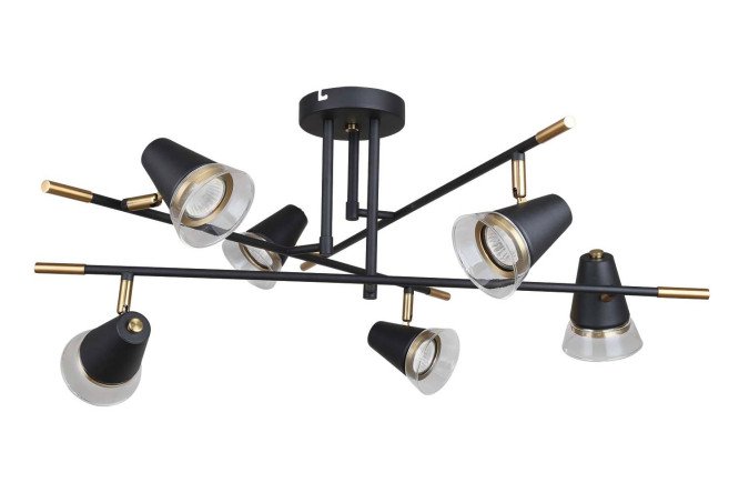 Изображение товара Люстра потолочная FAVOURITE Trandy 77x36x77 см GU10 современный дизайн