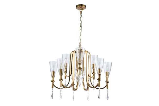 Изображение товара Люстра подвесная FAVOURITE Lyra 18 кв.м., 70х157х70 см, E14