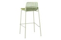 Стул барный Stool Group Louran 49х100х49 см, цвет сидушки зелёный, ножек зелёный