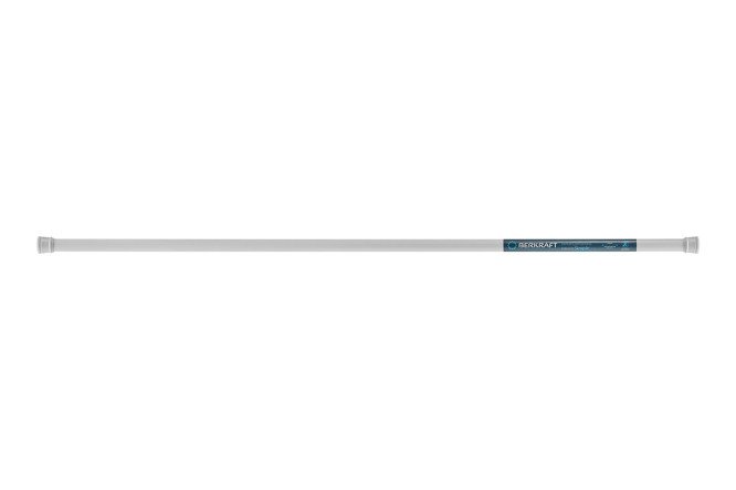 Изображение товара Карниз для шторы в ванную BERKRAFT Simple 140-260 см из нержавеющей стали