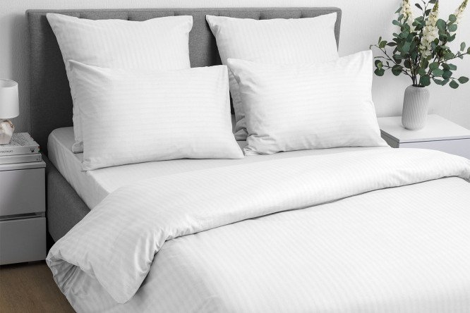 Комплект постельного белья Warm white 148х215 см, 1,5 спальный