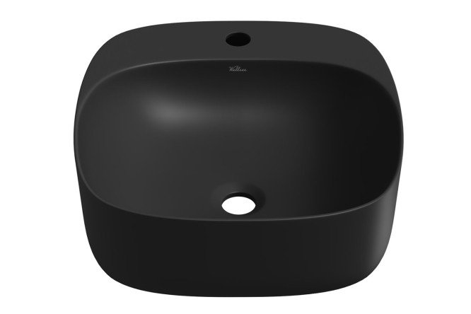 Изображение товара Накладная раковина Ideal 326904000 42х15,5х42 см чёрный матовый