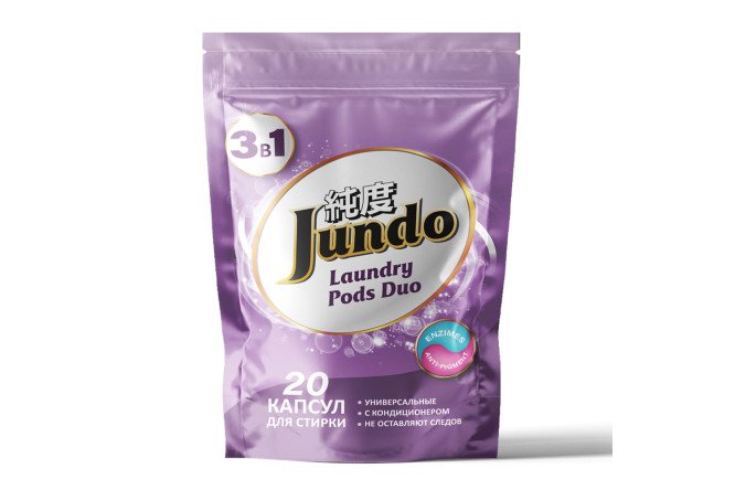 Изображение товара Капсулы Laundry pods duo для стирки белья 30 шт — эффективное и удобное средство