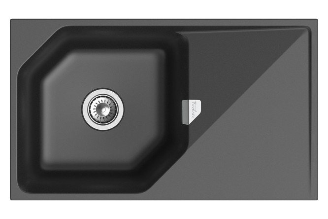 Изображение товара Мойка врезная RIVELATO Locus LS-85 с размерами 85х50 см