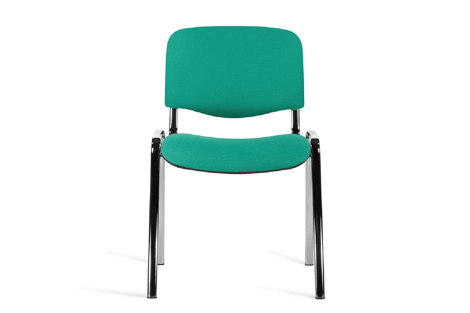 стул изо кожзам зеленый