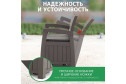 Диван 2-местный Positano цвет каркаса мокко (тёмно-коричневый), отделки мокко (тёмно-коричневый)