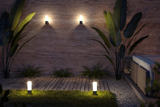 Светильник ландшафтный MAYTONI DECORATIVE LIGHTING Outdoor Willis 60 Вт, E27