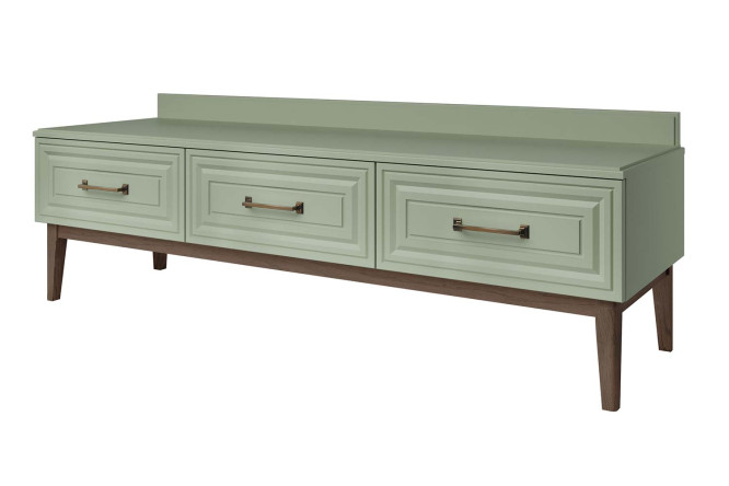 Изображение товара Тумба под ТВ Гориция в зелёном самшите