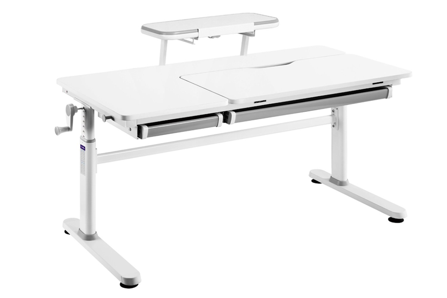 Парта с полкой Ирис (Iris) СС16 (SS16), серый