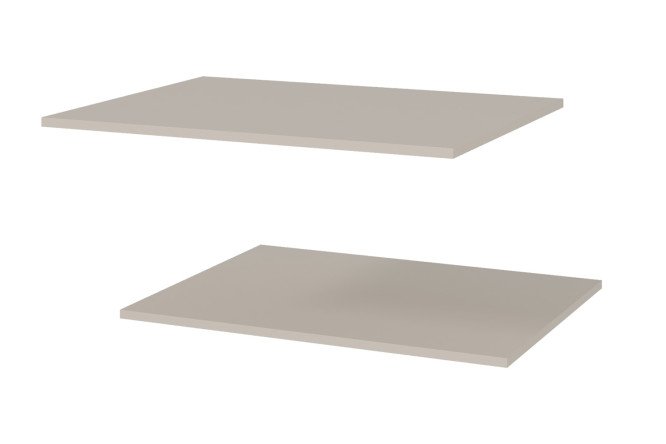 Изображение товара Комплект полок Оскар 71,8х1,6х38,4 см бежевый для шкафа