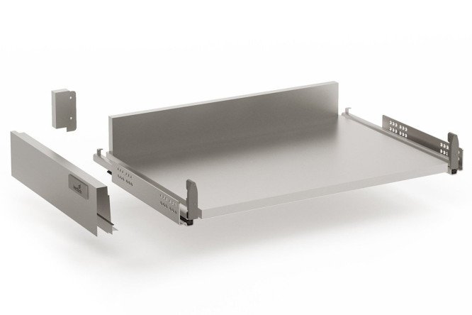 Комплект низкого ящика Hettich InnoTech шкафа напольного 80 см 76.8х9.4х48.3 см