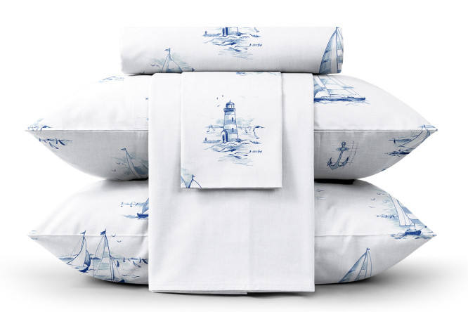 Комплект постельного белья Regatta blue