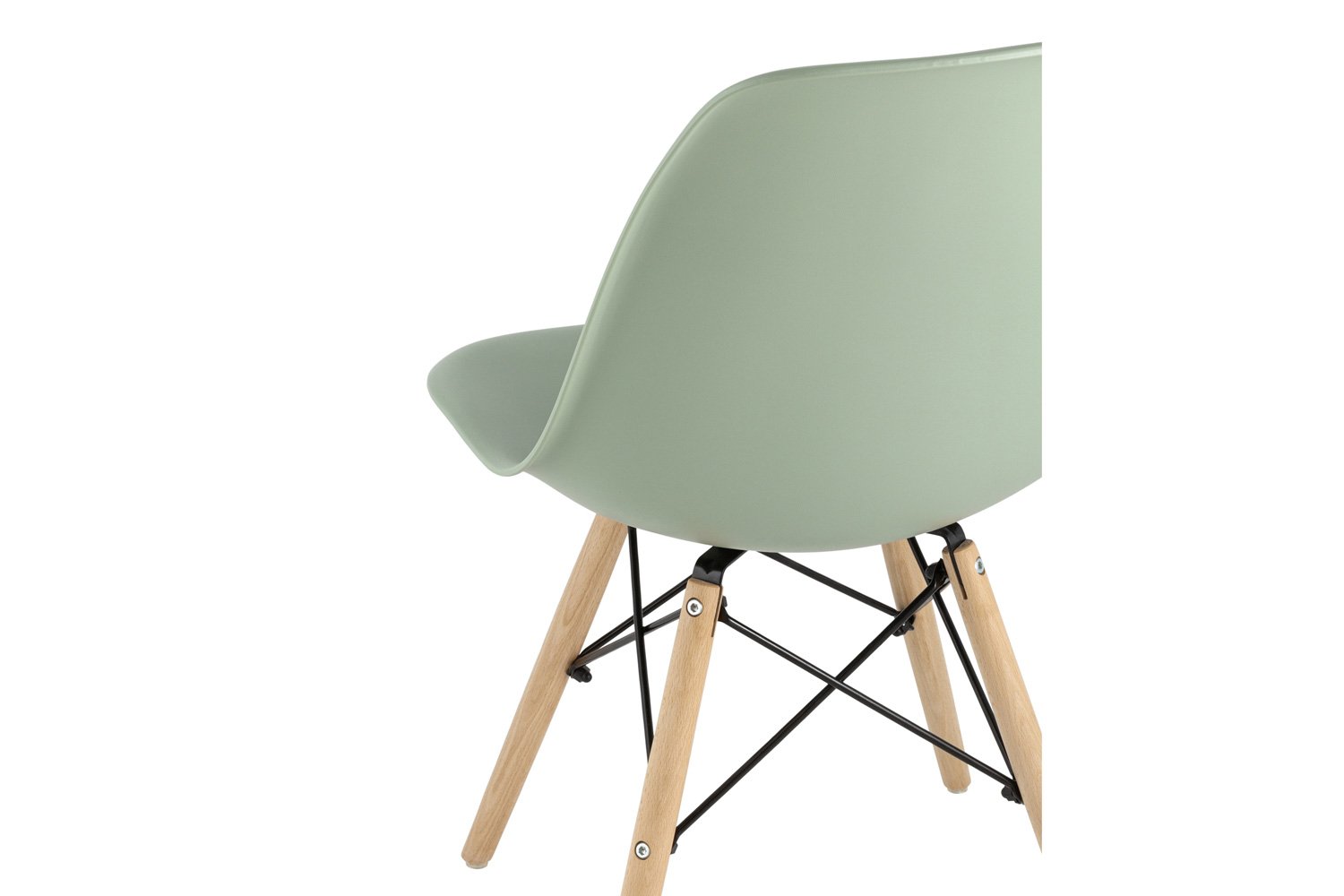 стул eames w зеленый