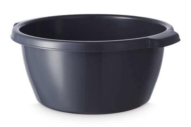 Изображение товара Таз 12227 9,5 л полипропилен тёмно-серый для дома и хозяйства