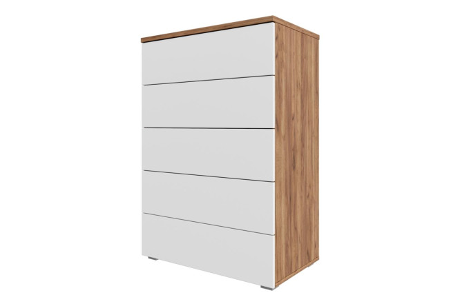 Изображение товара Комод Оскар Мун 75,2х109,2х44 см дуб табачный с push to open