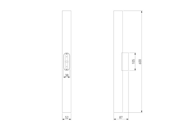 Светильник настенный ELEKTROSTANDARD Langer 4 кв.м, LED