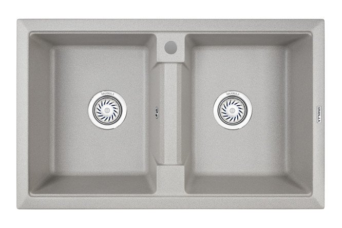 Изображение товара Мойка врезная с крылом GRANULA 81х50х22 см кварц