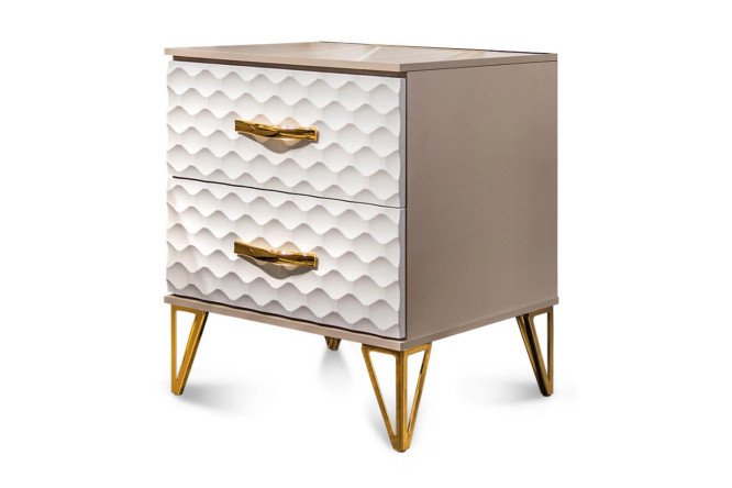 Изображение товара Тумба прикроватная ЭРА Лара Люкс из МДФ