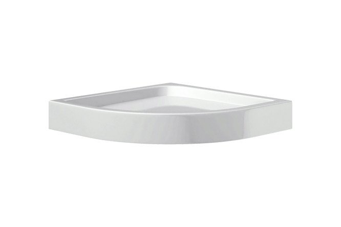 Изображение товара Душевой поддон AM.PM Gem W90T-401-100W четверть круга 100х16х100 см