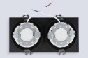 Светильник встраиваемый AMBRELLA LIGHT Techno Spot 11x2.4x21.5 см, GX53