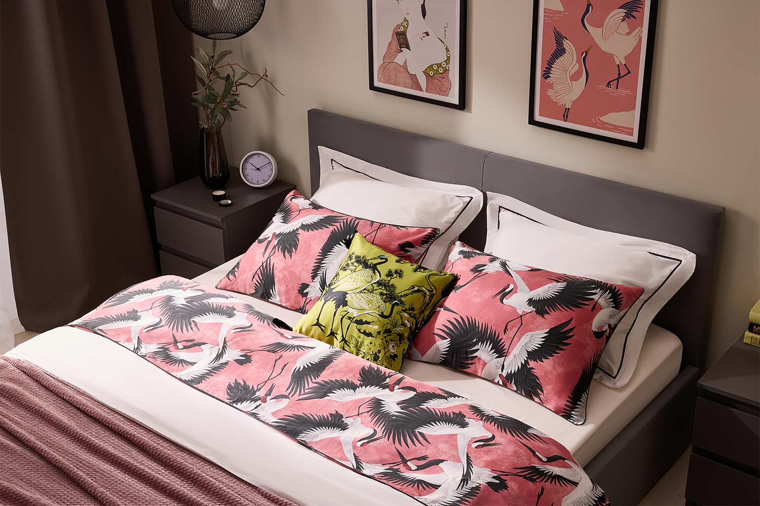Комплект постельного белья Алула без простыни 150х200 см, 1,5 спальный