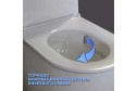 Унитаз напольный TEYMI Lina Vortex T40115 39х84х63 см