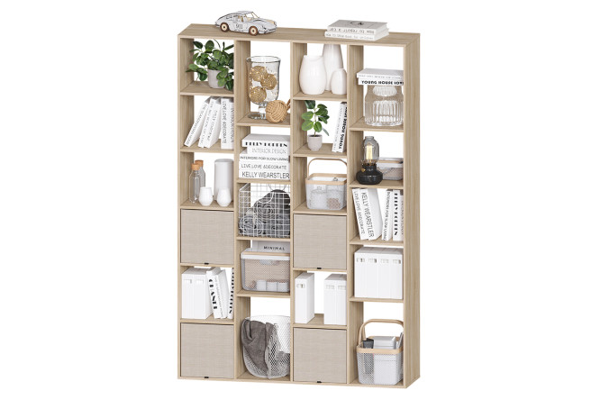 Изображение товара Стеллаж СТ 214С из ЛДСП в цвете дуб Сонома