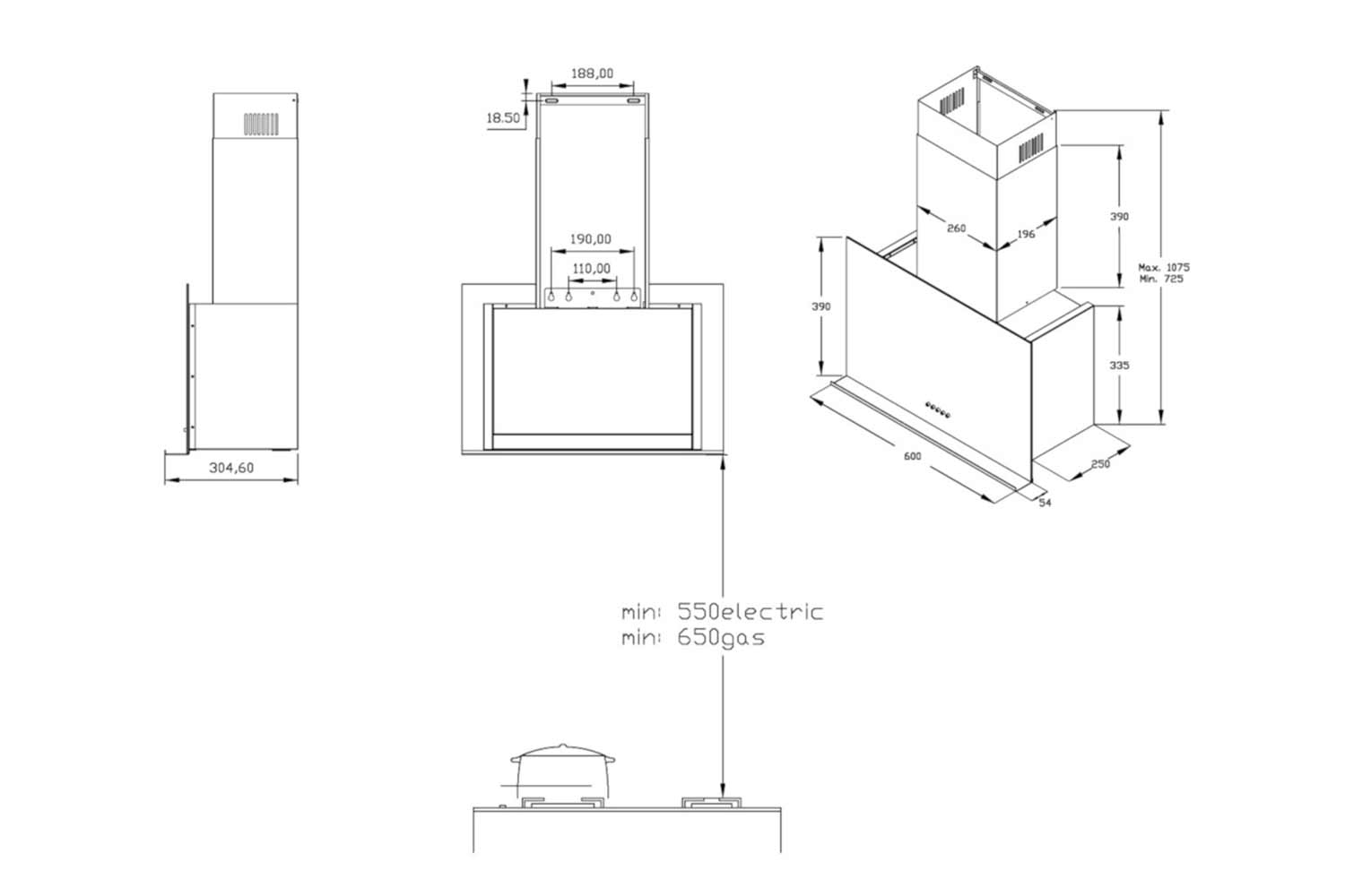 Вытяжка KHC 65330