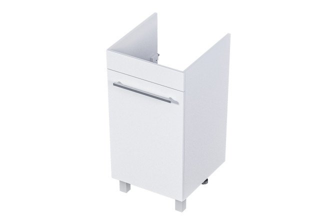 Изображение товара Тумба 1Marka Wash 47.9 см, цвет белый глянец