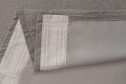 Штора Инга 145х300 см, цвет серый