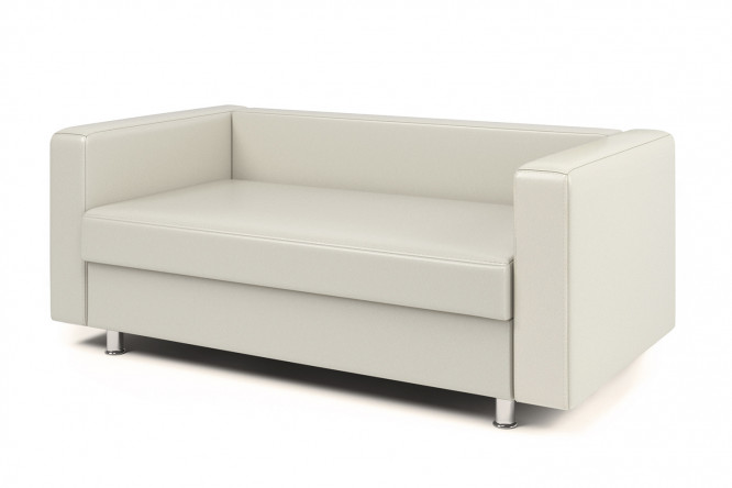 Изображение товара Офисный диван Бит из искусственной кожи размер 143х74х75 см