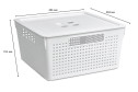 Коробка с крышкой Лофт для хранения вещей 29.4x15.1x29.4 см, 11 л